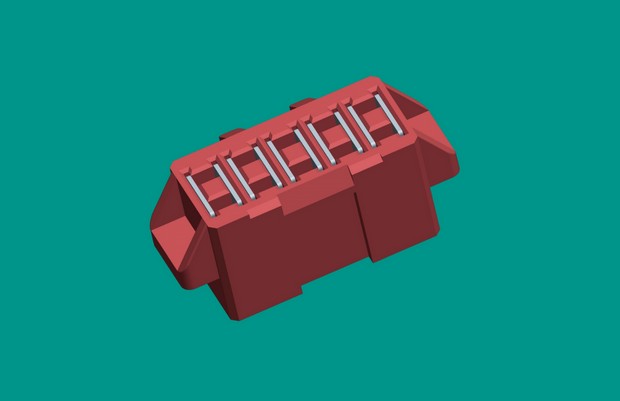 2.0mm跳線帽紅色（11號(hào)帽子）