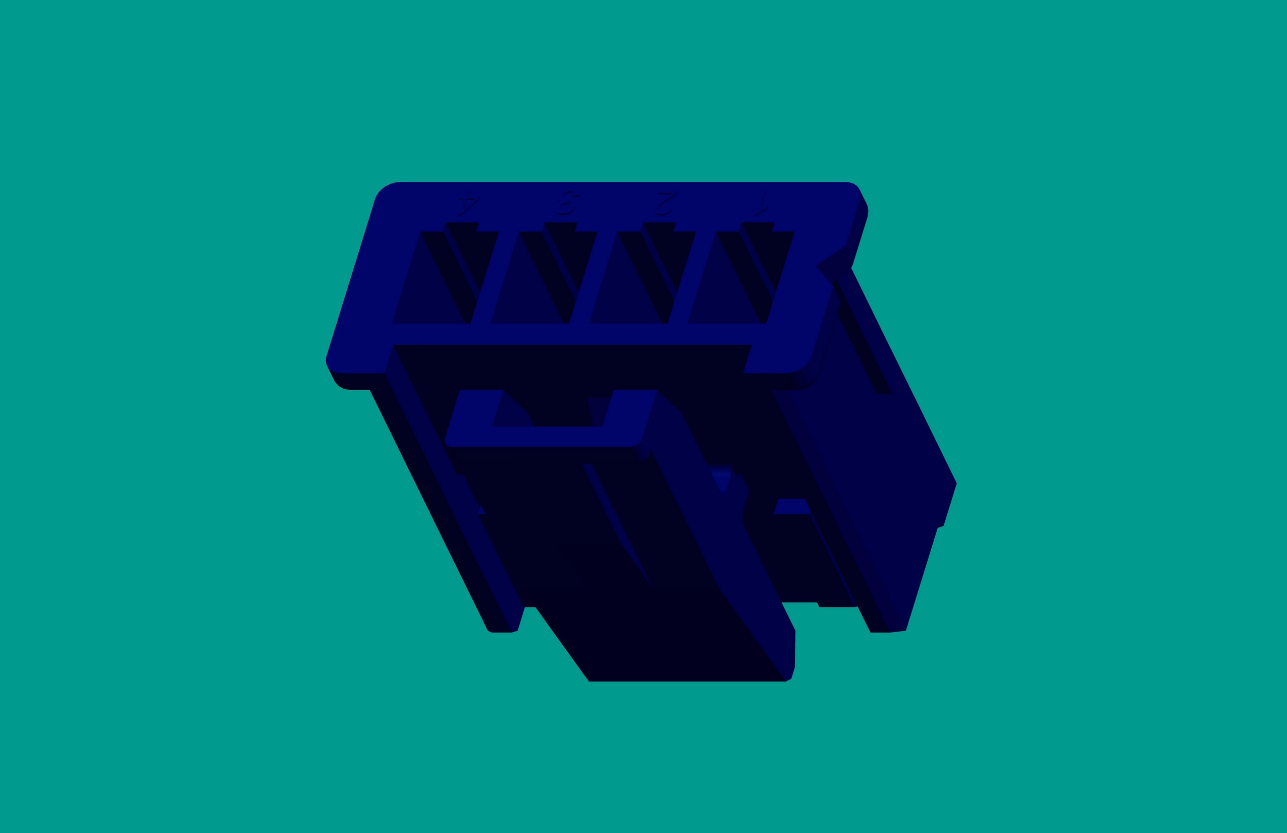 XA-4Y PA66普通-藍色-包裝