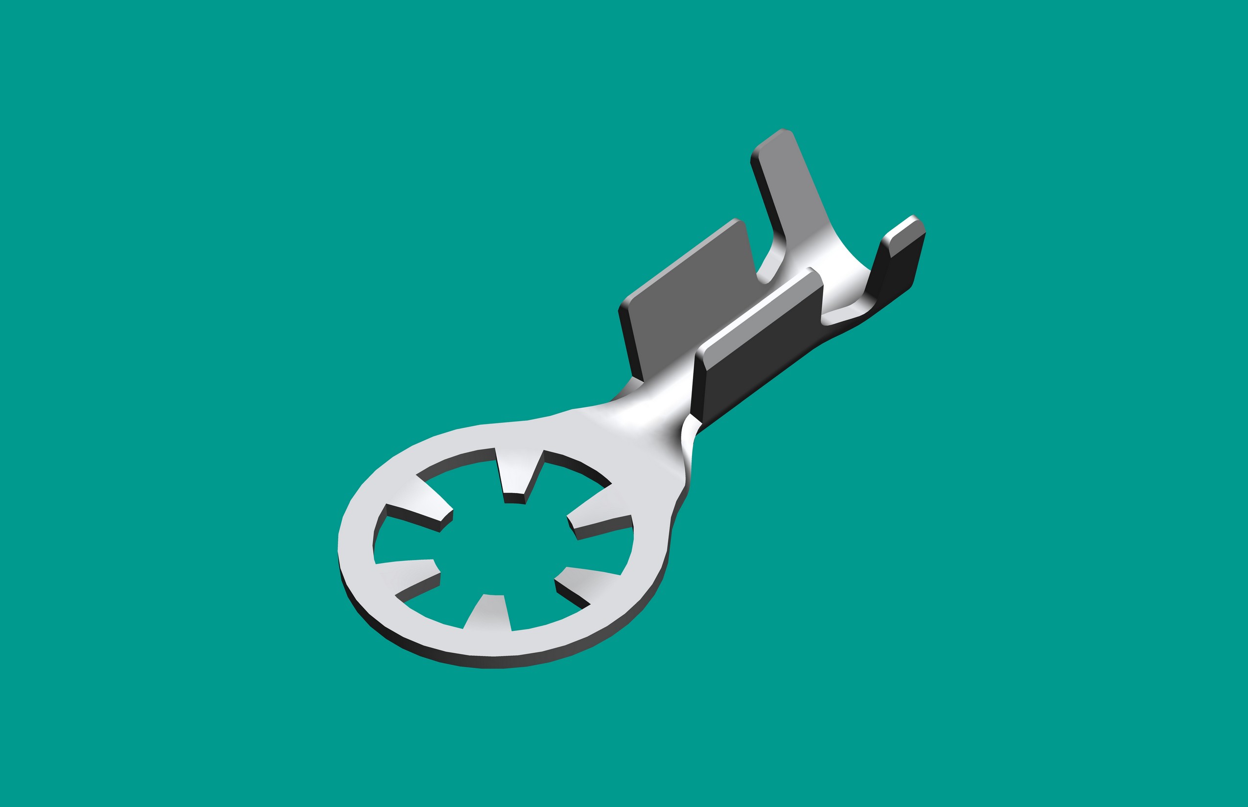 5.3*9.5*0.5六齒環